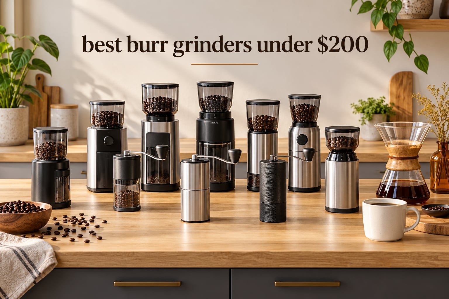 best burr grinders under $200