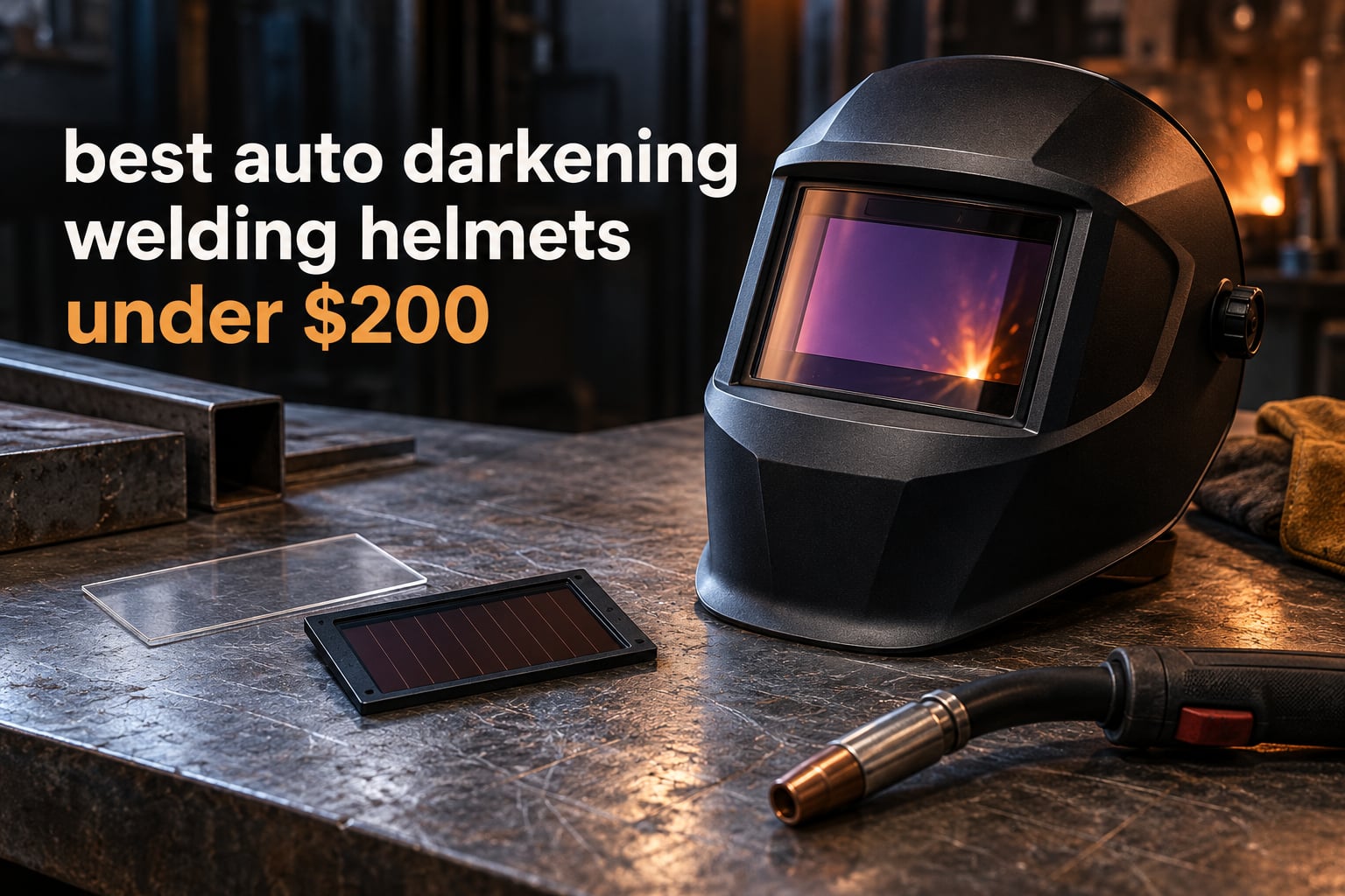best auto darkening welding helmets under $200