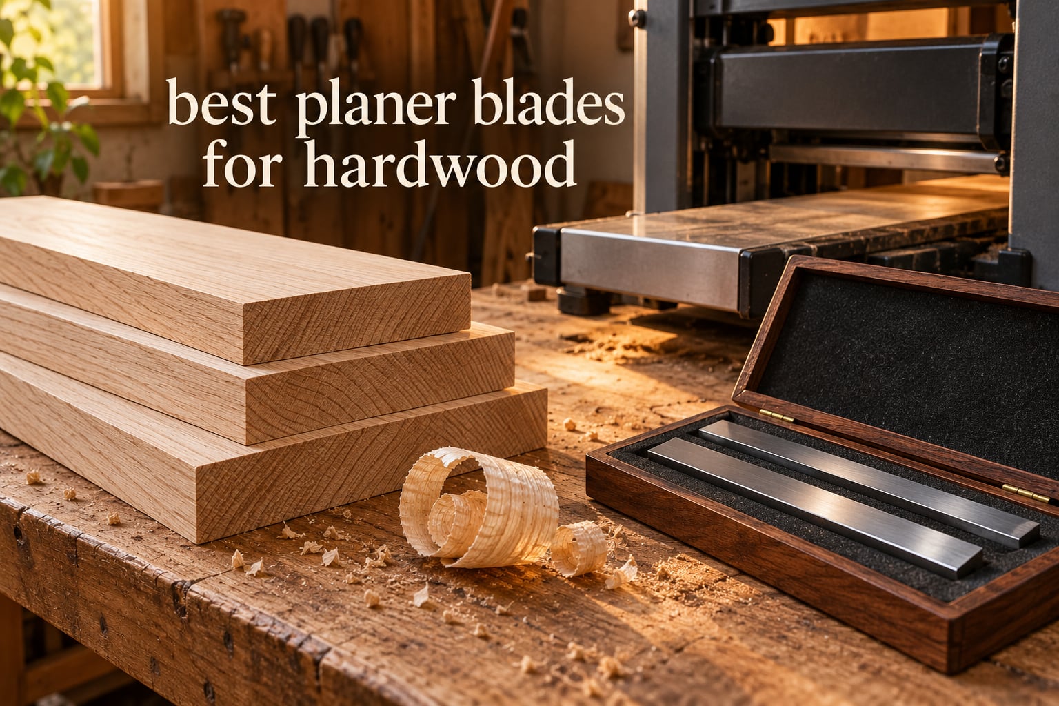 best planer blades for hardwood