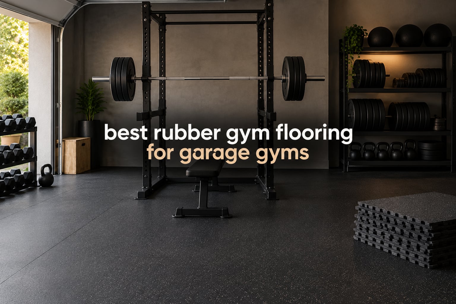 best rubber gym flooring for garage gyms