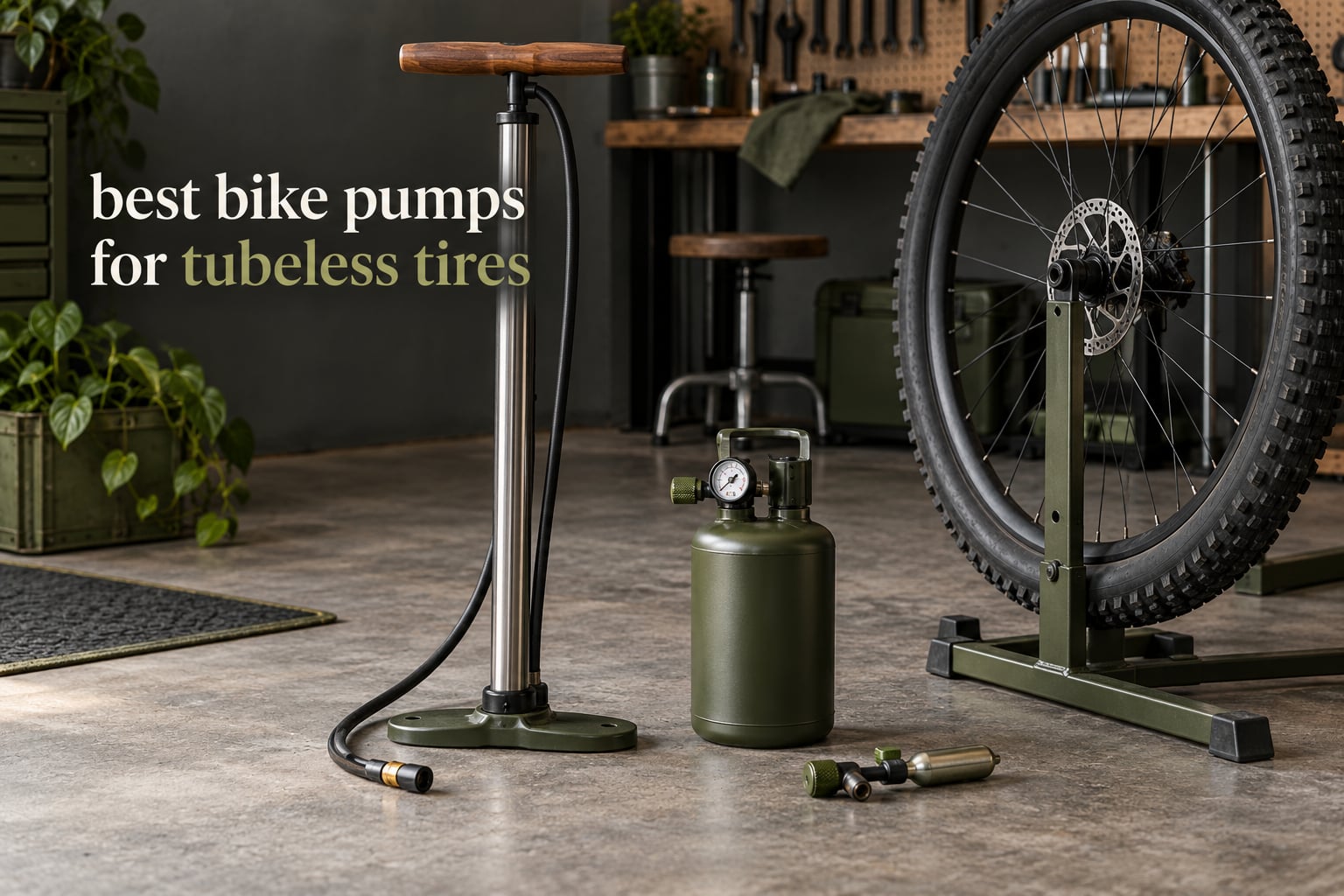 best bike pumps for tubeless tires
