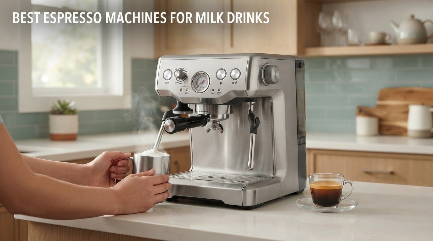best espresso machines for milk drinks