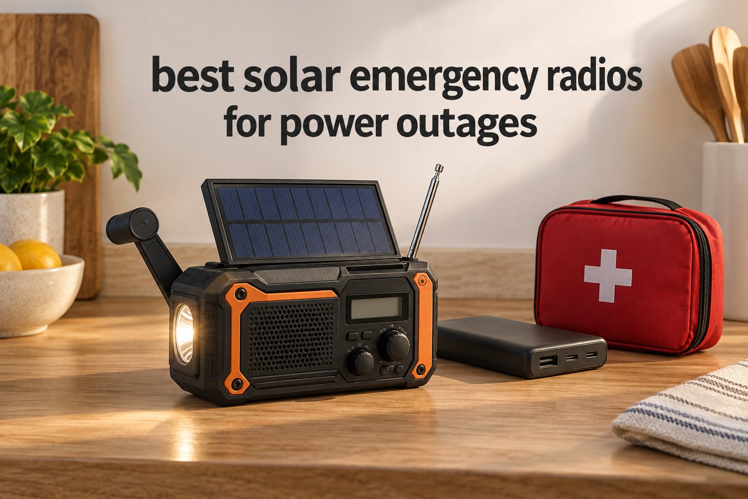 best solar emergency radios for power outages