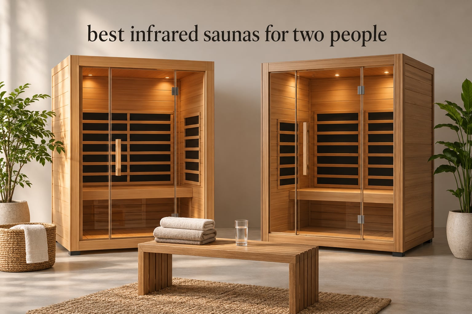 best infrared saunas for two people