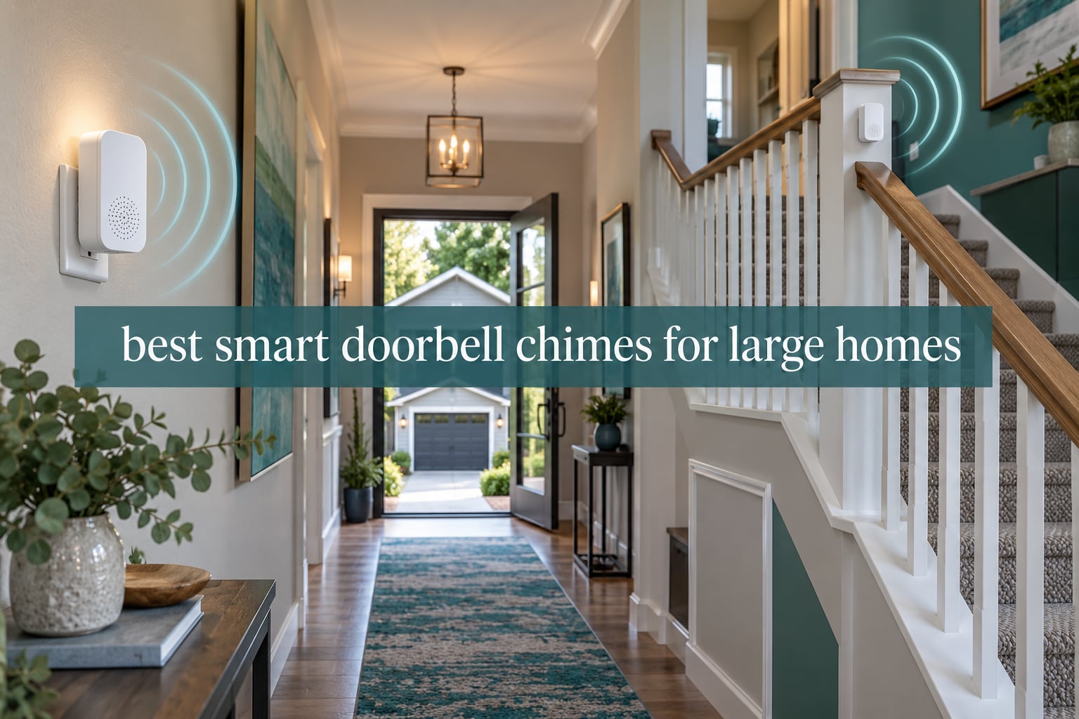 best smart doorbell chimes for large homes