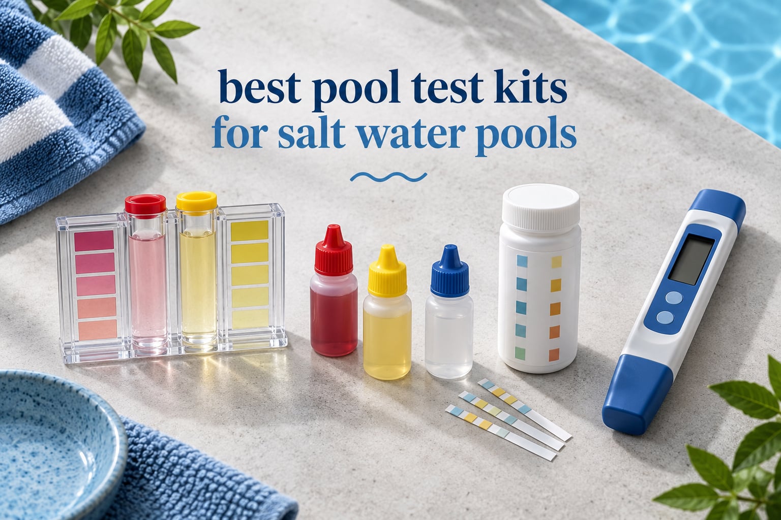 best pool test kits for salt water pools