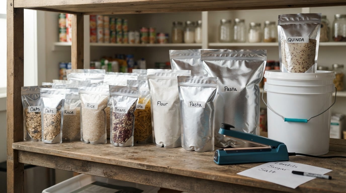 best mylar bags for long term food storage