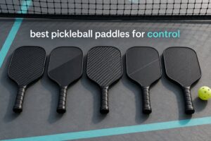 best pickleball paddles for control