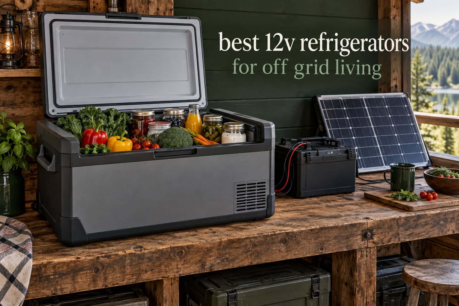 best 12v refrigerators for off grid living