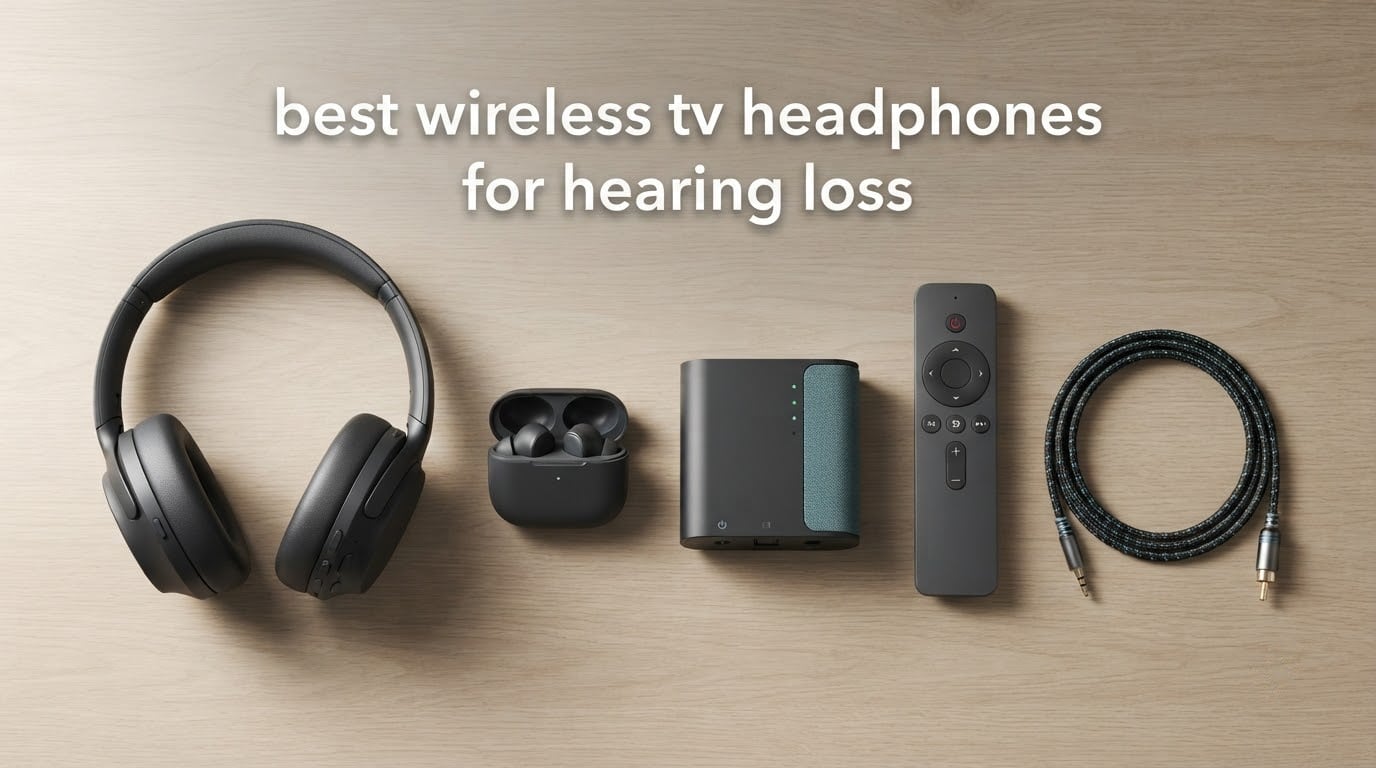 best wireless tv headphones for hearing loss