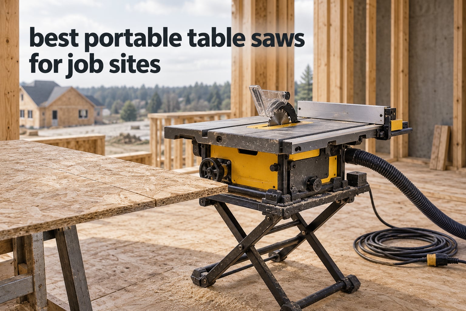 best portable table saws for job sites