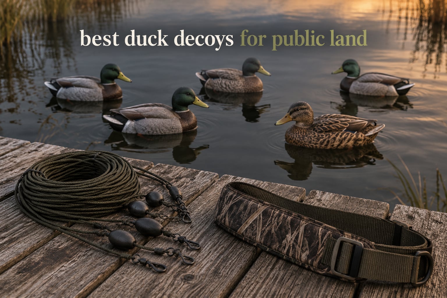 best duck decoys for public land