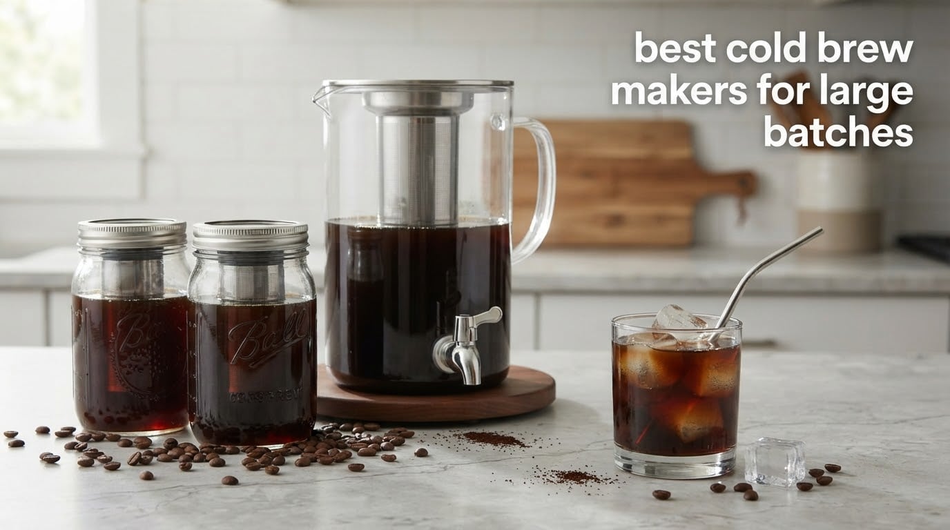best cold brew makers for large batches