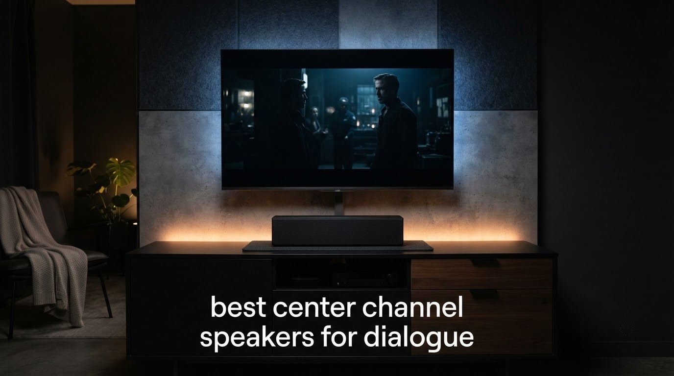 best center channel speakers for dialogue