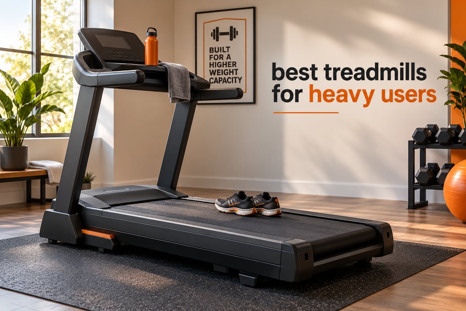 best treadmills for heavy users