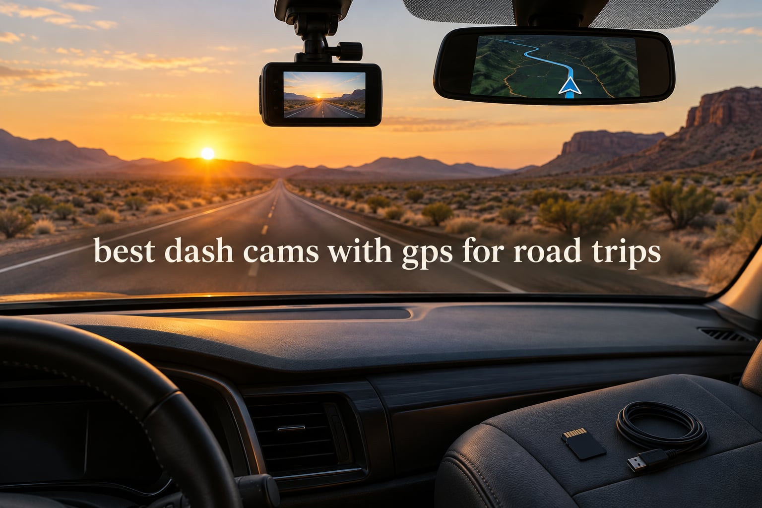 best dash cams with gps for road trips