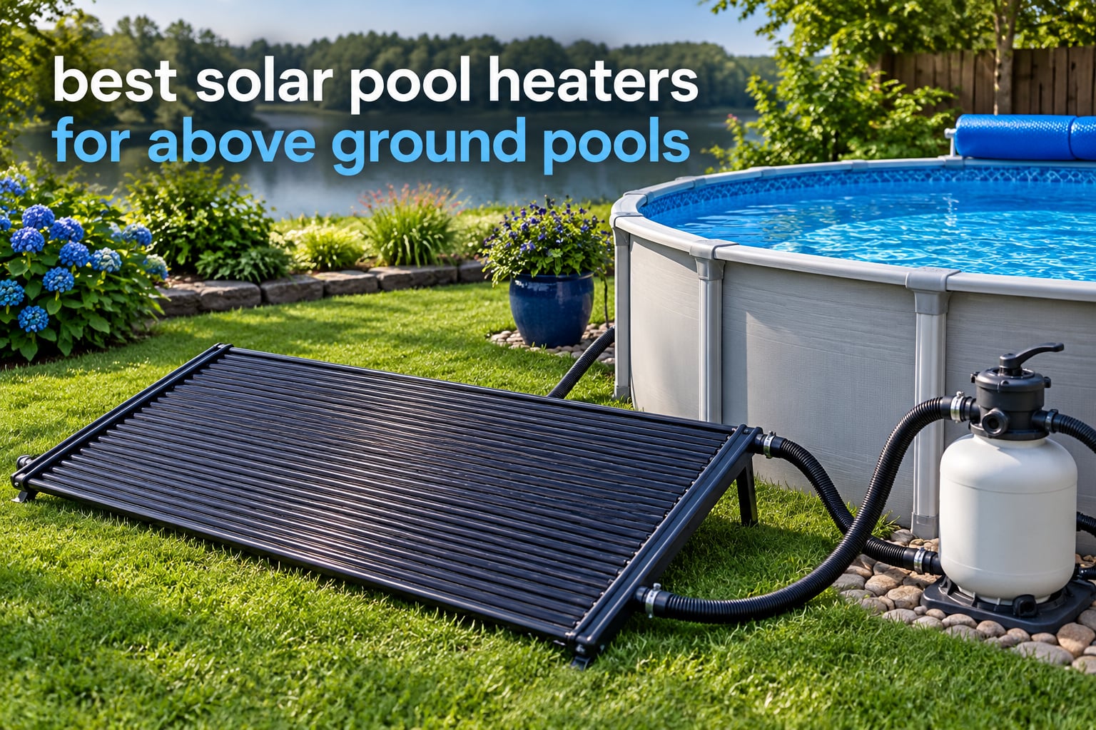 best solar pool heaters for above ground pools