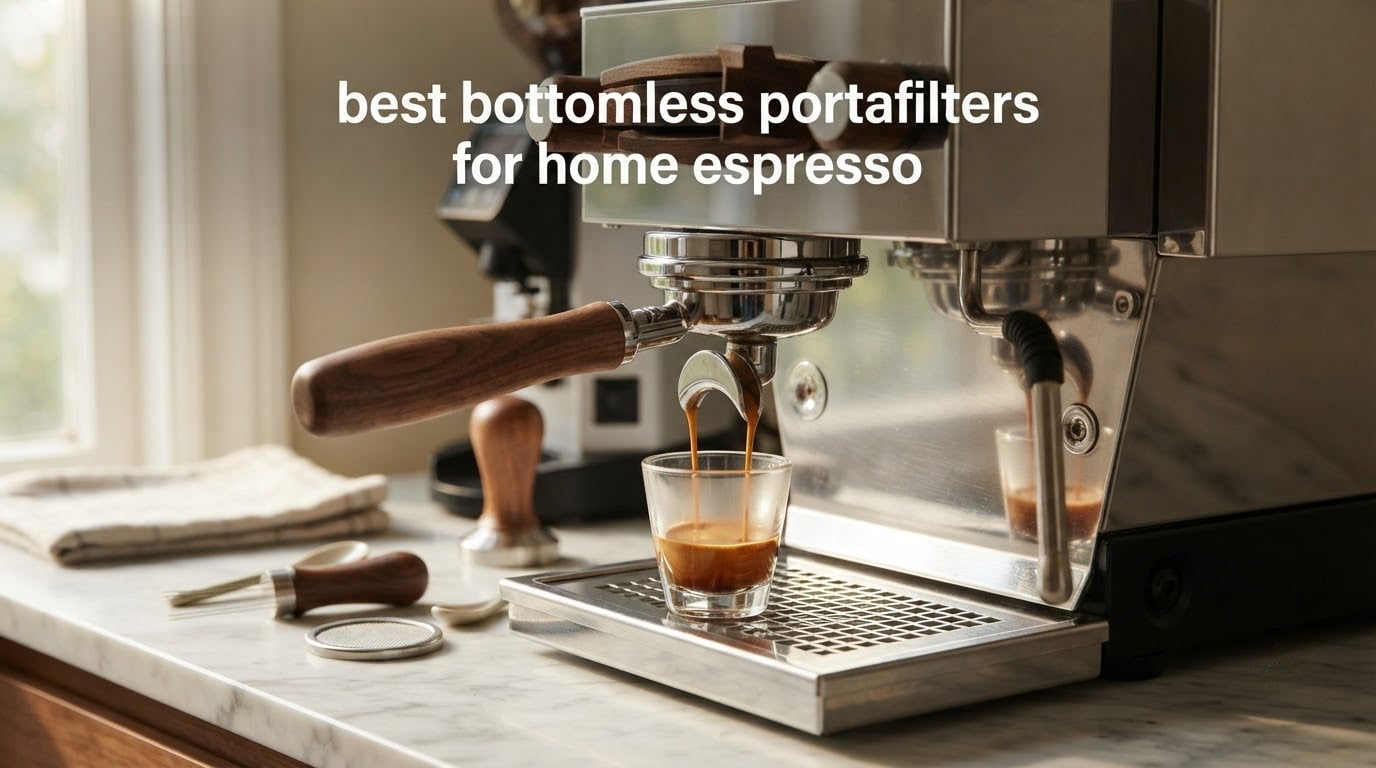 best bottomless portafilters for home espresso