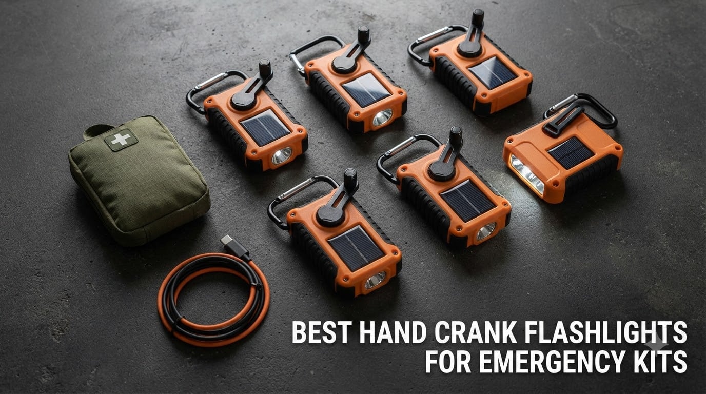 best hand crank flashlights for emergency kits