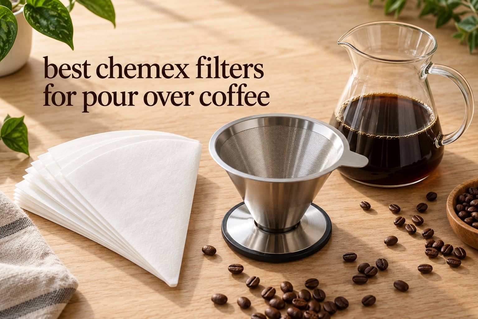 best chemex filters for pour over coffee