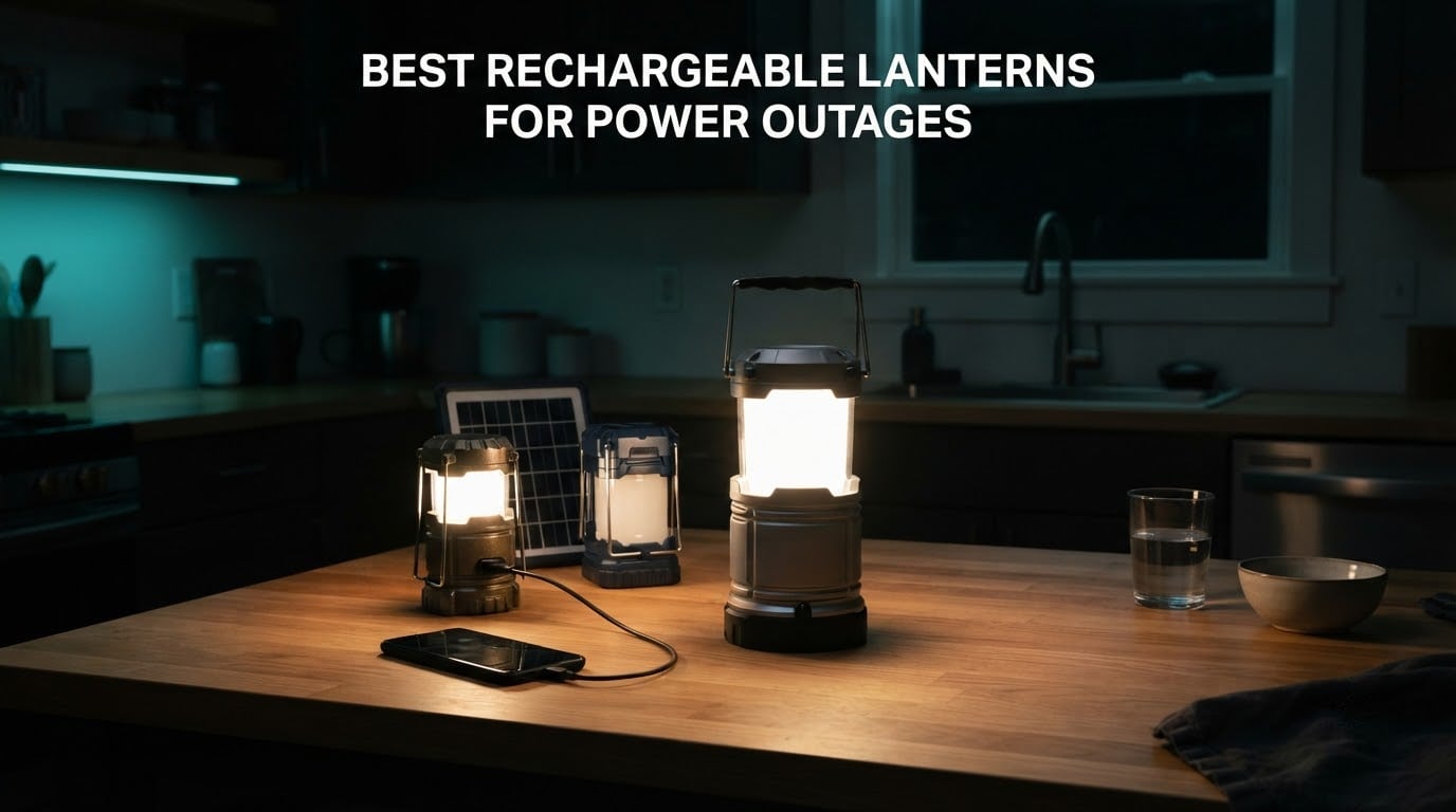 best rechargeable lanterns for power outages