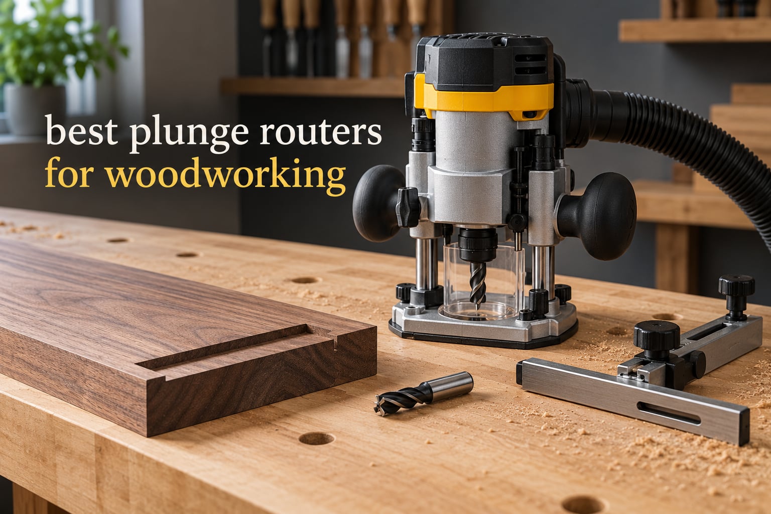 best plunge routers for woodworking