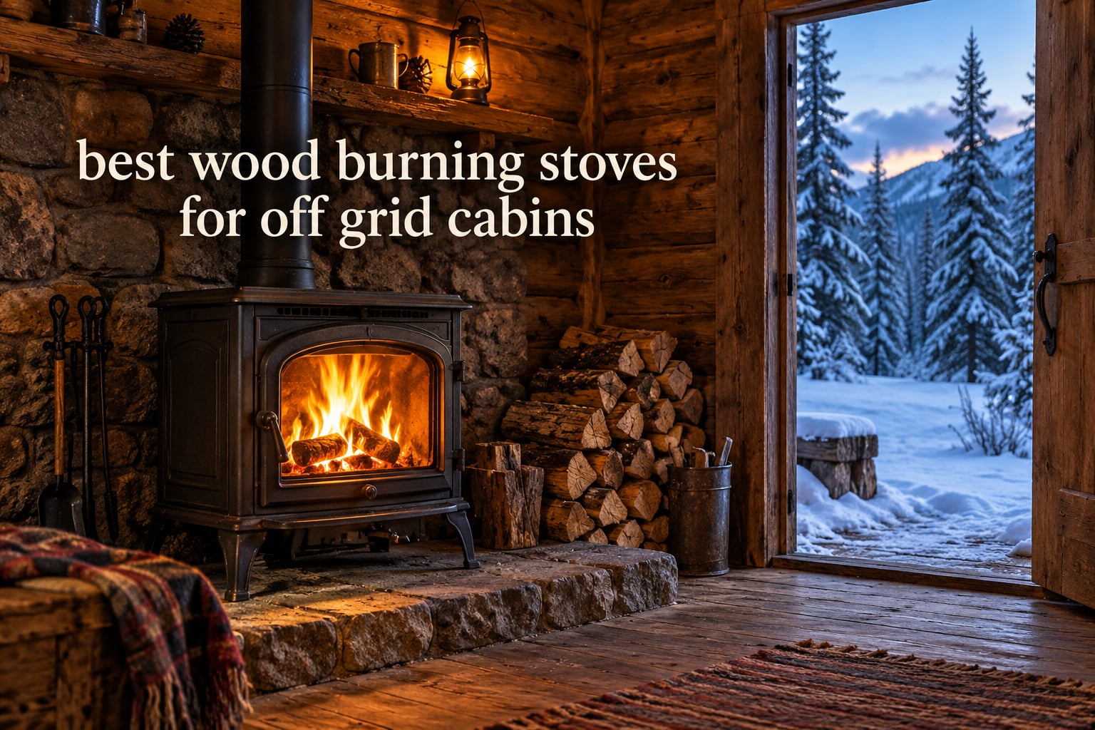 best wood burning stoves for off grid cabins