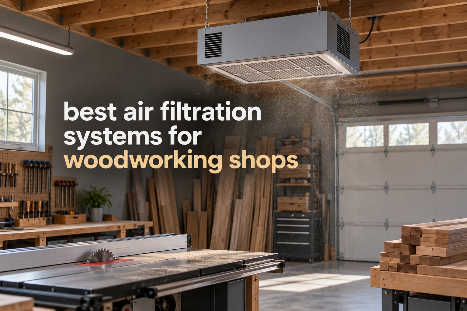 best air filtration systems for woodworking shops