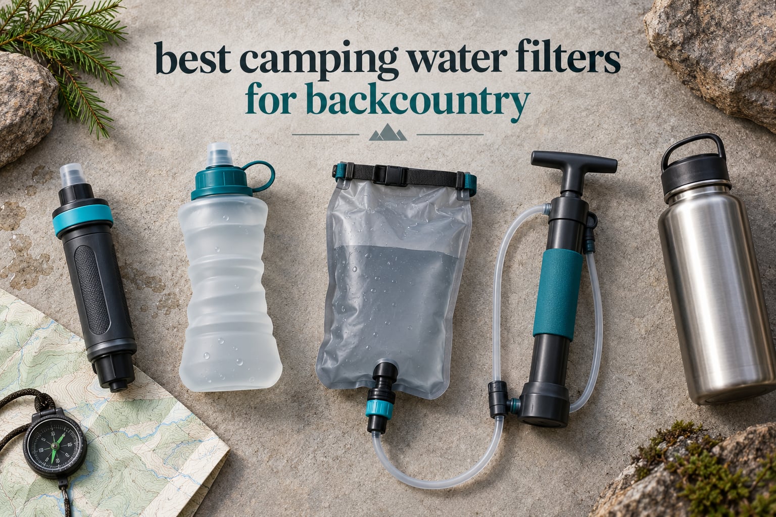 best camping water filters for backcountry