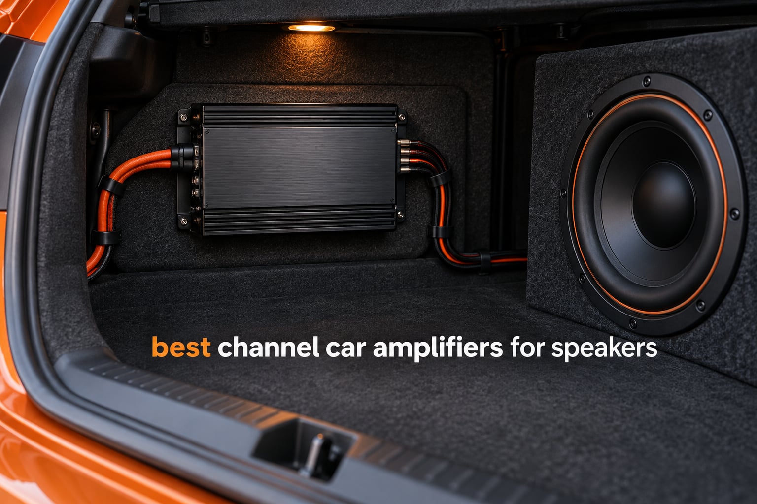 best 4 channel car amplifiers for speakers