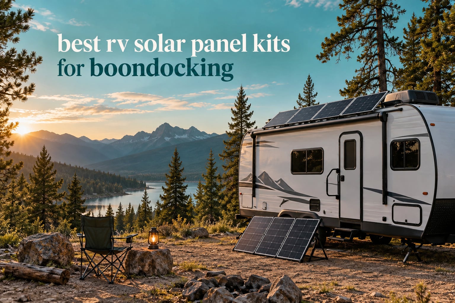best rv solar panel kits for boondocking