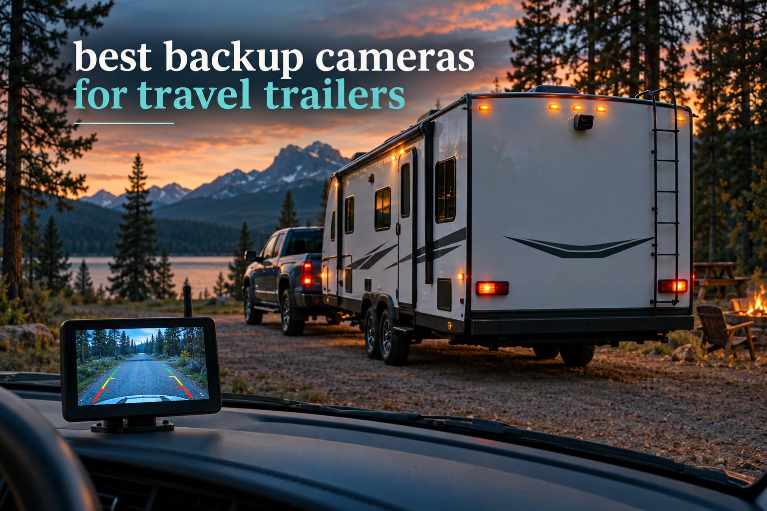 best backup cameras for travel trailers