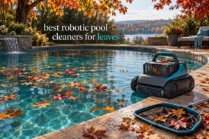 best robotic pool cleaners for leaves