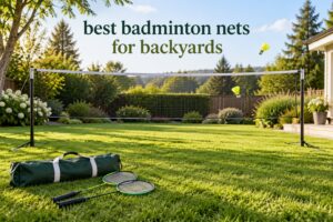 best badminton nets for backyards