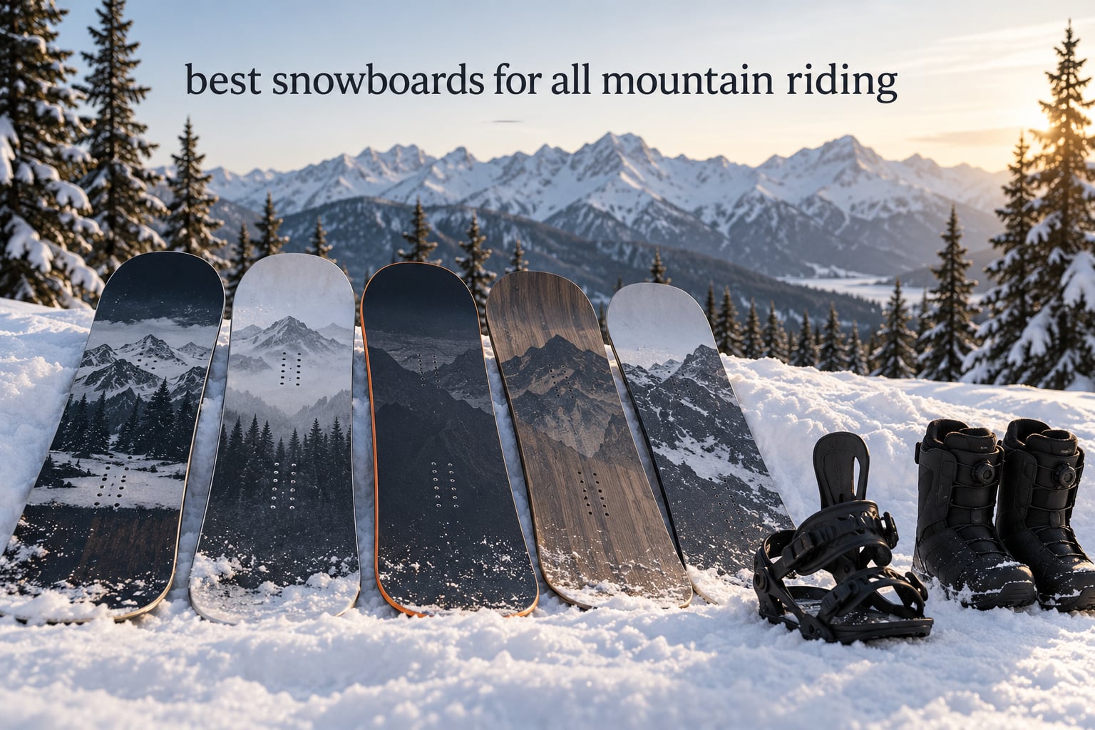 best snowboards for all mountain riding