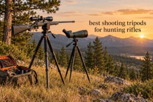 best shooting tripods for hunting rifles