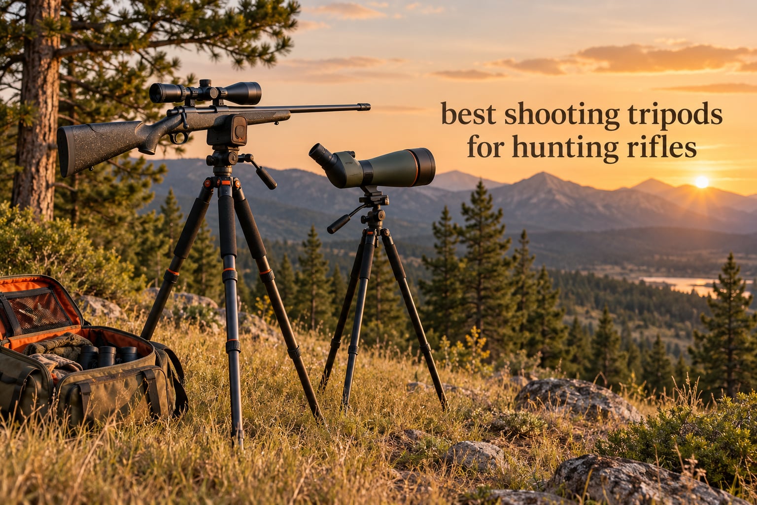 best shooting tripods for hunting rifles