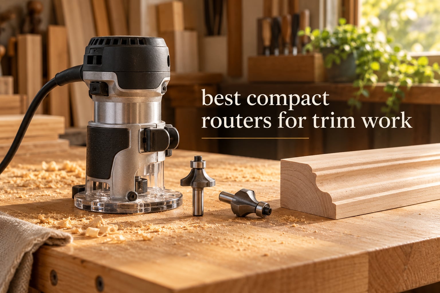 best compact routers for trim work