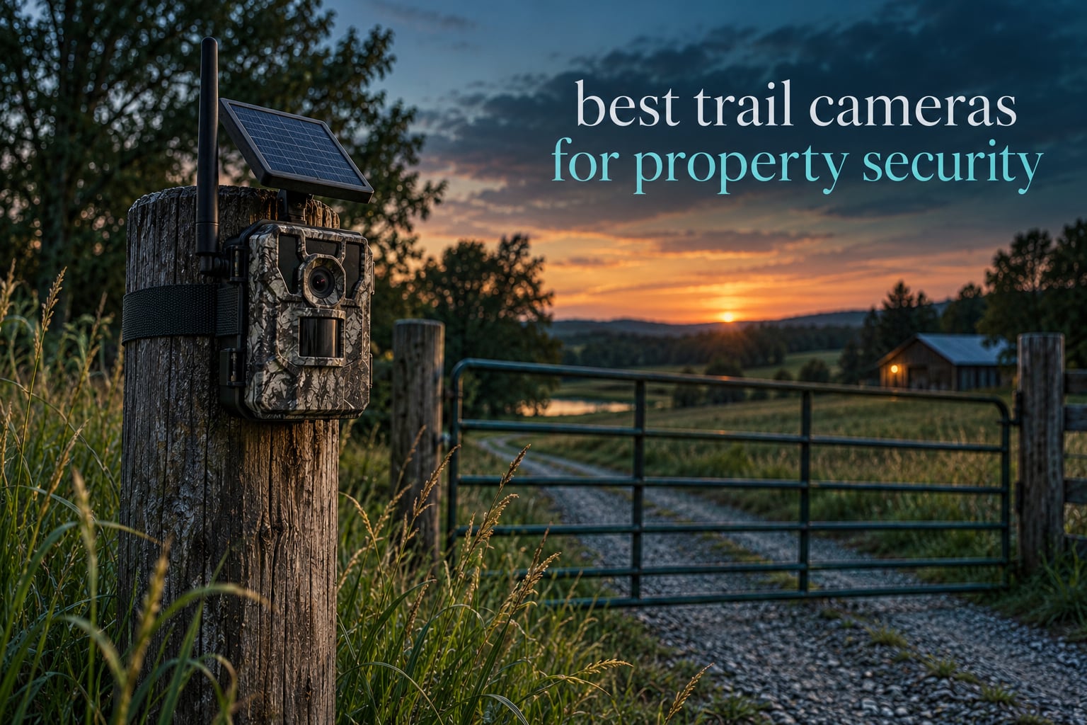 best trail cameras for property security