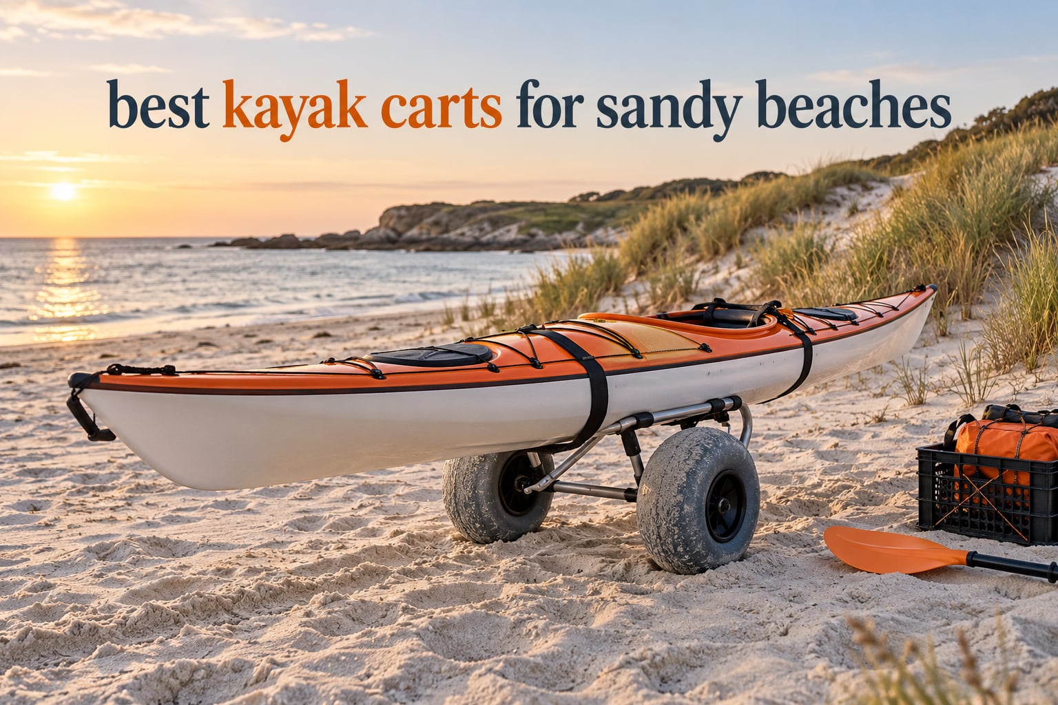 best kayak carts for sandy beaches