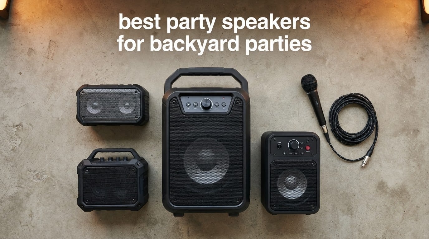 best party speakers for backyard parties