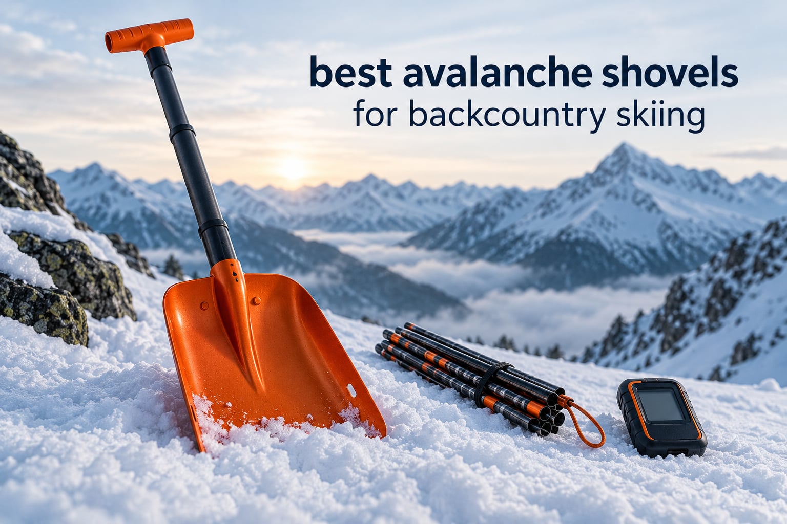 best avalanche shovels for backcountry skiing