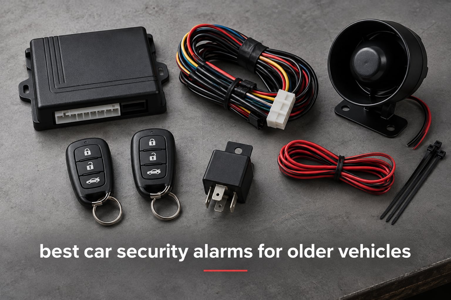 best car security alarms for older vehicles